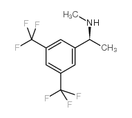 (S)-N-Methyl-1-[3,5-bis(trifluoromethyl)phenyl]ethylamine Structure