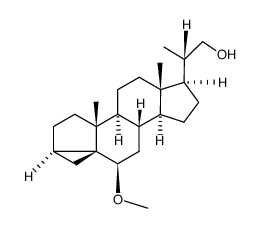 (3β,5α,6β,20S)-6-Methoxy-3,5-cyclopregnane-20-Methanol picture