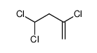 2,4,4-Trichloro-1-butene Structure