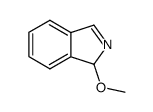 1-methoxy-1H-isoindole结构式