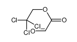 2,2,2-trichloroethyl 2-oxoacetate结构式