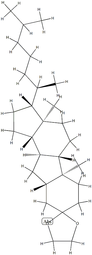 3,3-(Ethylenebisoxy)-B-nor-5α-cholestane picture