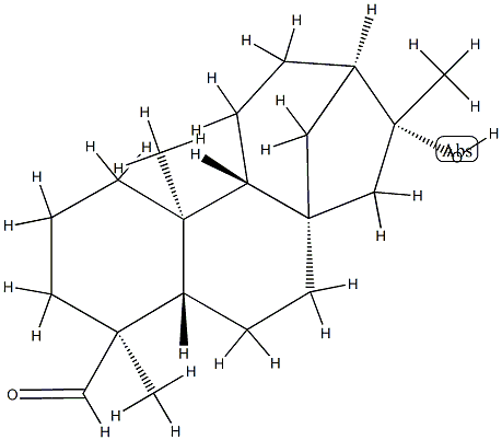 16-Hydroxykauran-19-al结构式