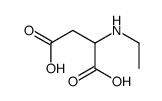 2-(ethylamino)butanedioic acid Structure