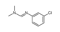 1-(dimethylaminomethyleneamino)-3-chlorobenzene结构式