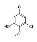 3,5-Dichloro-2-methoxyphenol结构式