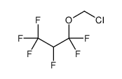 1-(chloromethoxy)-1,1,2,3,3,3-hexafluoropropane Structure