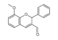 2H-1-BENZOPYRAN-3-CARBOXALDEHYDE, 8-METHOXY-2-PHENYL- picture
