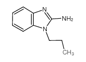 1-propyl-1H-benzoimidazol-2-ylamine structure