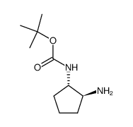 ((1S,2S)-2-氨基环戊基)氨基甲酸叔丁酯图片