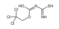 2,2,2-trichloroethyl N-carbamothioylcarbamate Structure