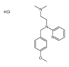 N-(4-methoxybenzyl-N',N'-dimethyl-N-2-pyridylethylenediamine monohydrochloride picture