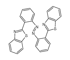 2,2'-bis-(benzothiazol-2-yl)azobenzene Structure