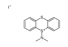 N,N-dimethylthianthren-5-ium-5-amine,iodide结构式