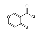 4H-Pyran-3-carbonyl chloride, 4-thioxo- (9CI) picture