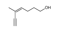 5-Methylhept-cis-4-en-6-yn-1-ol Structure