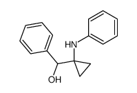 phenyl(1-(phenylamino)cyclopropyl)methanol Structure