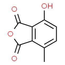 1,3-Isobenzofurandione,4-hydroxy-7-methyl-(9CI)结构式