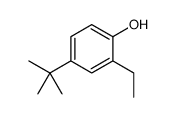 4-tert-butyl-2-ethylphenol结构式