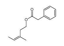 3-methylpent-3-enyl phenylacetate结构式