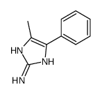 4-METHYL-5-PHENYL-1H-IMIDAZOL-2-AMINE结构式