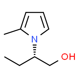 1H-Pyrrole-1-ethanol,beta-ethyl-2-methyl-,(betaS)-(9CI) structure