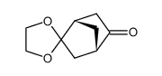 2,5-Norbornanedione monoethylene acetal Structure