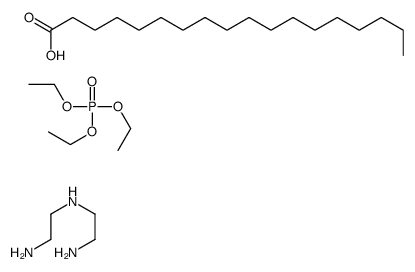 N'-(2-aminoethyl)ethane-1,2-diamine,octadecanoic acid,triethyl phosphate结构式