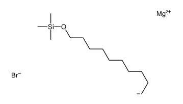 bromo[10-[(trimethylsilyl)oxy]decyl]magnesium结构式