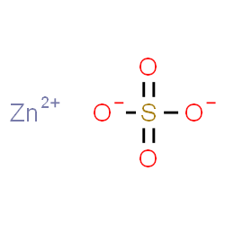 Sulfuric acid, zinc salt, basic structure