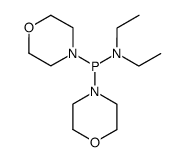 diethyl-P,P-dimorpholinophosphinous amide Structure