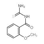 N-carbamothioyl-2-methoxy-benzamide Structure