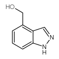 (1H-吲唑-4-基)甲醇结构式