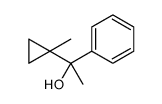 alpha-methyl-alpha-(1-methylcyclopropyl)benzyl alcohol structure