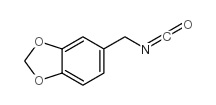 5-(isocyanatomethyl)-1,3-benzodioxole结构式