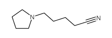 1-Pyrrolidinepentanenitrile Structure