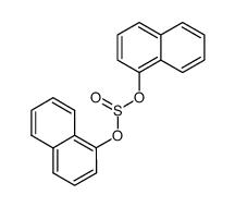 bis(1-naphthyl) sulfite结构式