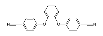 1,2-Bis(4-cyanophenoxy)benzene Structure