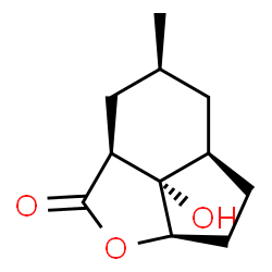 Indeno[1,7-bc]furan-2(3H)-one, octahydro-7b-hydroxy-4-methyl-, (2aS,4S,5aR,7aR,7bS)- (9CI) Structure