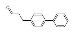 3-联苯-4-丙醛结构式