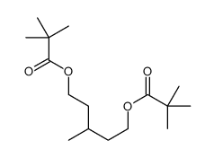 [5-(2,2-dimethylpropanoyloxy)-3-methylpentyl] 2,2-dimethylpropanoate Structure
