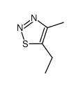 5-Ethyl-4-methyl-1,2,3-thiadiazol Structure