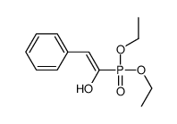 1-diethoxyphosphoryl-2-phenylethenol结构式