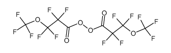 2,2,3,3-tetrafluoro-3-(trifluoromethoxy)propanoic peroxyanhydride Structure