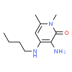 2(1H)-Pyridone,3-amino-4-(butylamino)-1,6-dimethyl-(8CI) picture