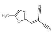 2-[(5-methyl-2-furyl)methylidene]propanedinitrile结构式