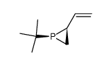 cis-1-tert-butyl-2-vinylphosphirane结构式