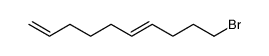 1-bromo-4E,9-decadiene Structure