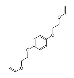 1,4-bis[2-(vinyloxy)ethoxy]benzene结构式