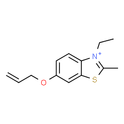 Benzothiazolium,3-ethyl-2-methyl-6-(2-propenyloxy)- (9CI) picture